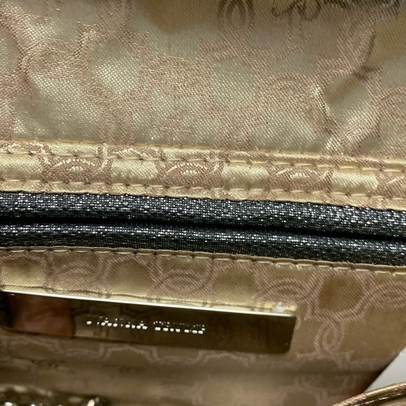 Ivanka Trump Silver Chrome Clutch New With Tags - Picture 4 of 11